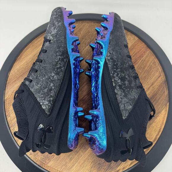 Under Armour Blur Smoke Suede 2.0 Football Cleats Men's 12.5 - Picture 5 of 6